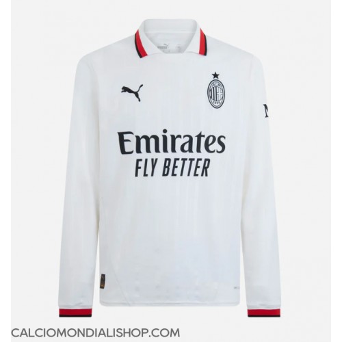 Maglie da calcio AC Milan Seconda Maglia 2024-25 Manica Lunga